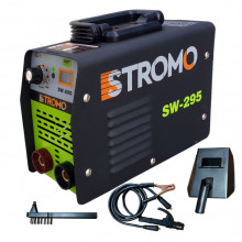 Aparat de sudura STROMO SW295 MMA cu valiza, masca automata, palmari, electrozi, accesorii incluse