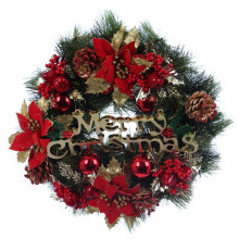 Coronita pentru craciun model Merry Christmas