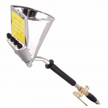 Masina de tencuit tavane pneumatica, din inox, model Premium cu duze, Detoolz