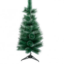 Brad artificial pin Canada 90cm - Verde cu varfuri albe
