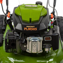 Masina de tuns gazonul Procraft PLM505 cu Autopropulsie, Benzina, 4.4 CP, 3000 rot/min, 173 cc, Diametru taiere 501mm, Cutit rezerva