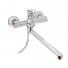 Baterie cada DIONIS DIT-456, Monocomanda, Cartus ceramic 40 mm, Finisaj cromatic, (Set 2 Baterii)