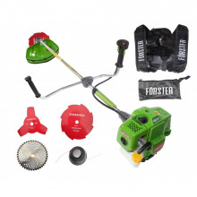 Motocoasa pe benzina Forster F4350, 4.3 kW, 9000 rpm, 415 mm, 4 sisteme taiere