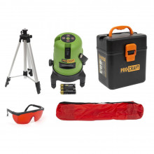 Nivela Laser ProCraft LE-3D, 15m + Trepied