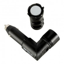 Lanterna tip baterie portabila Serioux 3 in 1, 1400mAh, 1x USB, Black