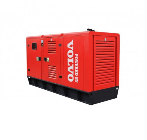 Generator curent electric (grup electrogen) ABAT VV500, motorizare Volvo, 500 kVA diesel, trifazat, automatizare, carcasa si remorca optionala