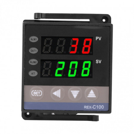 Controler de temperatura 0-400 grade C industrial, cu afisaj digital