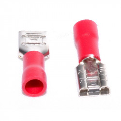 Papuc Electric Rosu Mama 4,8mm 20buc