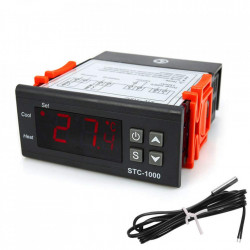 Termostat controler de temperatura STC-1000 -50 ° C ~ 99 ° C grade C 220V