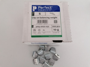 Contragreutati 10gr pentru echilibrat roti jante tabla PERFECT
