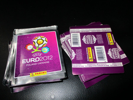 50 Punih kesica UEFA EURO 2012 Panini