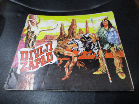 Kompletno popunjen album Divlji zapad Jež