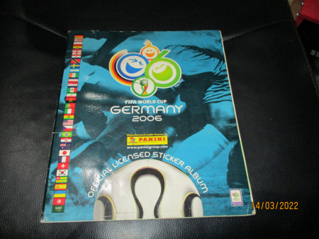 Kompletno popunjen album Germany FIFA World Cup 2006 Panini