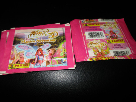 10 punih kesica Winx 3D Panini