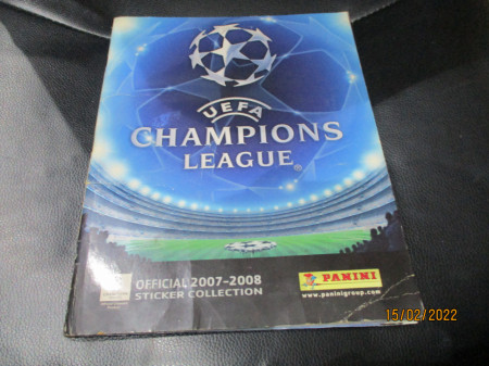 Kompletno popunjen album Champions league 2007-2008 Panini