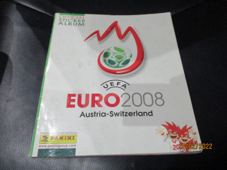 Kompletno popunjen album UEFA EURO 2008 Panini