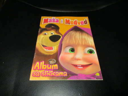 Prazan album Maša i medved Simulacija