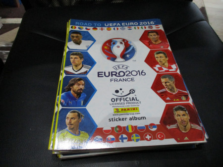 Prazan album ROAD TO UEFA EURO 2016 Panini