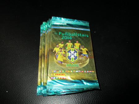 10 Punih kesica FIFA World Cup 2014 Brasil Panini