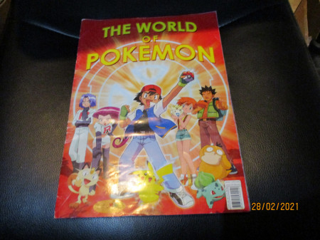 Kompletno popunjen album The world of Pokemon Info kids