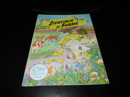 Prazan Album Životinje sa farme