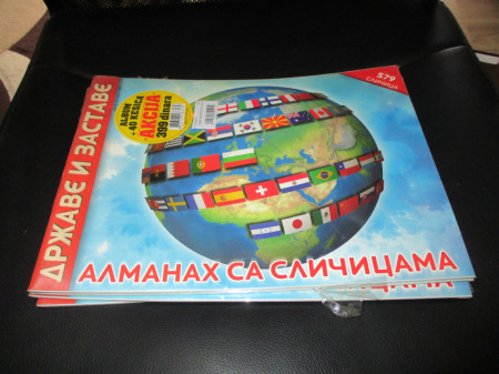 Prazan album Države i zastave Simulacija