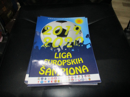 Prazan album Liga Šampiona 2019/2020 Abe pro-mont