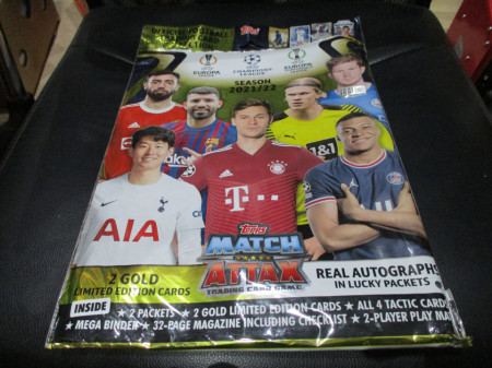 Prazan binder Match attax 2021/22 Topps