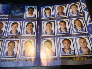 Kompletno popunjen album Champions league 2007-2008 Panini