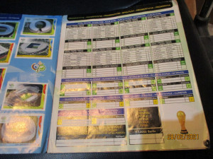 Kompletno popunjen album Germany FIFA World Cup 2006 Panini