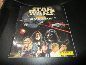 Kompletno popunjen album Star wars Rat Zvezda Panini