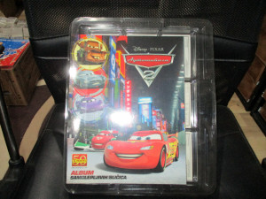 Prazan album i kompletan set sličica Cars 2 Automobili Panini