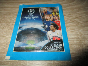 Puna kesica Liga šampiona 2016/17 Topps