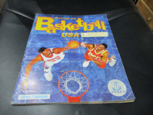 Kompletno popunjen album Basketball USA NBA SL Italy