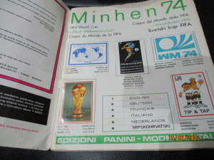 Kompletno popunjen album FIFA World Cup Minhen 74 Panini