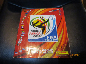 Kompletno popunjen album South Africa FIFA World Cup 2010 Panini