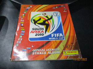 Kompletno popunjen album South Africa FIFA World Cup 2010 Panini