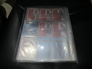 Kompletno popunjen Binder Pianeta Calcio Cards 1999 DS