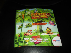 Prazan Album Leteća družina Idea Roda Mercator