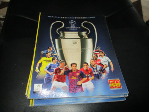 Prazan album Liga Šampiona 2011-2012 Panini