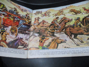 Kompletno popunjen album Divlji zapad Jež