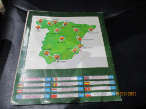 Kompletno popunjen album FIFA World Cup Španija 82 Panini