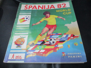 Kompletno popunjen album FIFA World Cup Španija 82 Panini