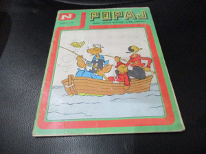 Kompletno popunjen album Popaj Dečje Novine