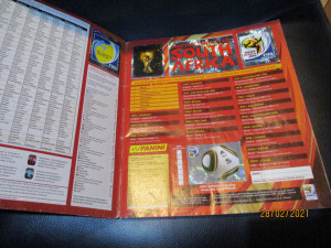 Kompletno popunjen album South Africa FIFA World Cup 2010 Panini