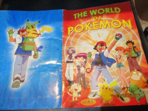 Kompletno popunjen album The world of Pokemon Info kids