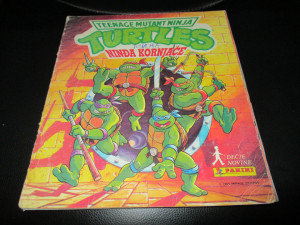 Popunjen album Ninđa Kornjače Panini