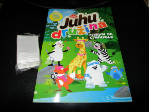 Prazan album i kompletan set sličica Juhu 1 Bambi