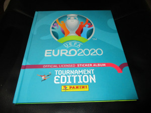 Prazan album UEFA EURO 2020 Tournament edition Panini Hardcover