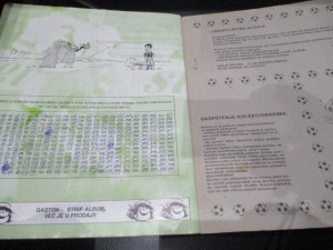 Album Prva savezna liga Fudbal 91/92 Dečje novine